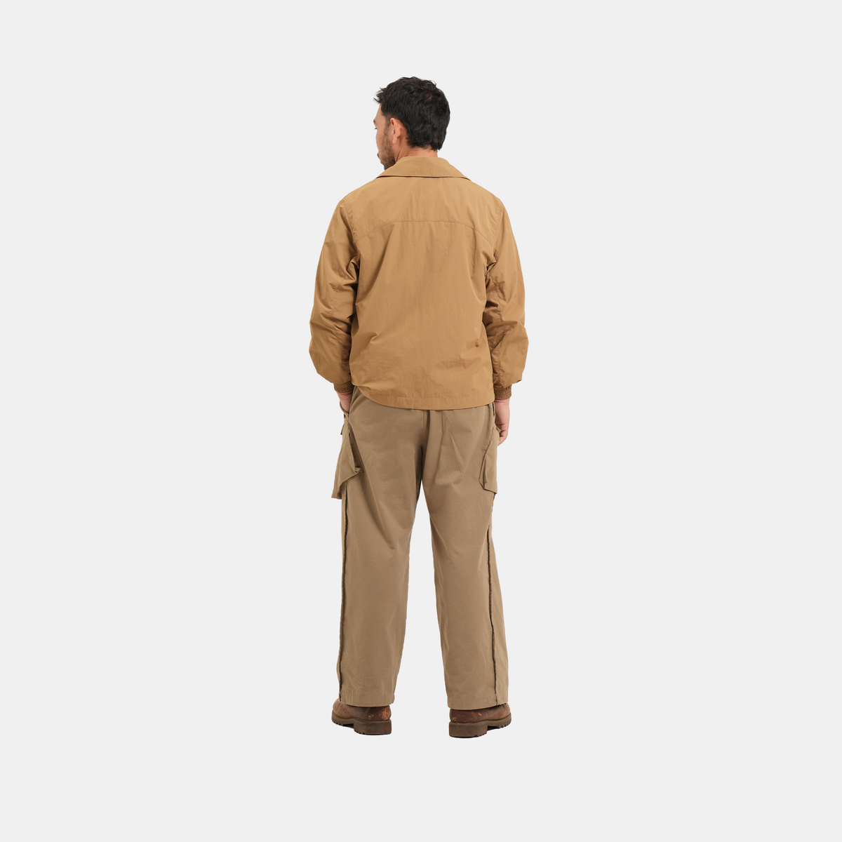 Nylon Double Zip Jacket