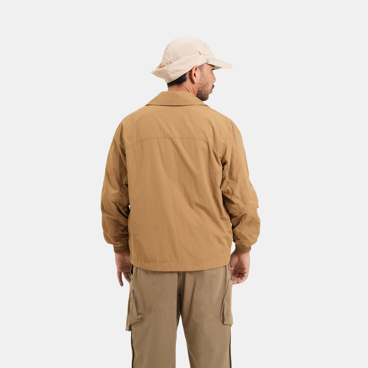 Nylon Double Zip Jacket